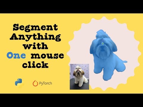 Segment Anything with One mouse click