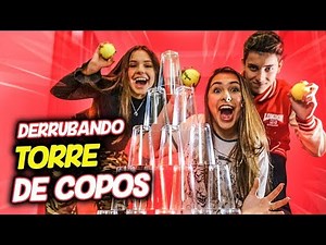 DESAFIO DA TORRE DE COPOS!
