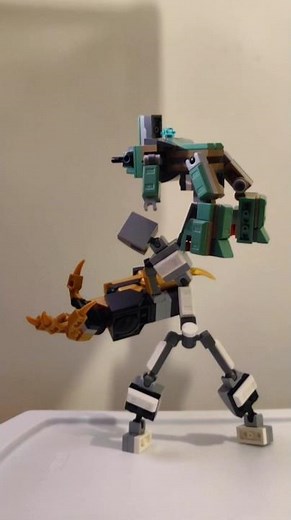 Lego Mech Easy Upgrade Ideas #lego #mech #ideas #frame #upgrade #easy #build #figure #mini #robot