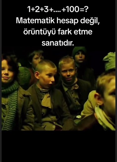 Matematik & Gauss 🤩 #matematik