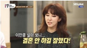 Legendary singer Kim Wan Sun states that not getting married is the best decision she's ever made