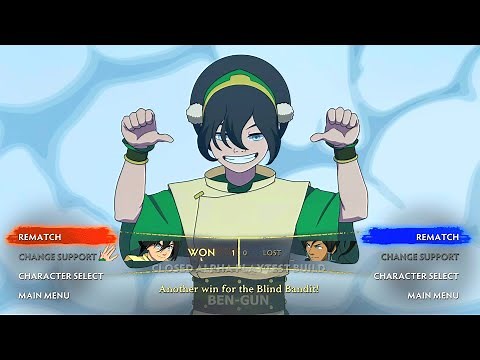 Avatar Legends: The Fighting Game - Toph Gameplay (4K)