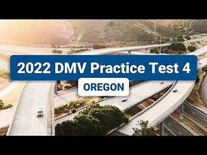 2023 Oregon DMV Practice Test #4