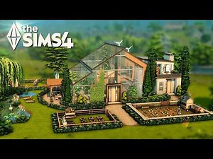 Greenhouse Farm || The Gastronomic Purist || The Sims 4 Speed Build - NO CC