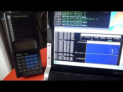 Realistic / Radio Shack Pro-37 Scanner with Discriminator Tap P25 DMR NXDN monitoring