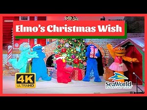 Elmo's Christmas Wish SeaWorld Orlando 2021 4K