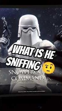 What is Hot Toys Snowtrooper COMMANDER Sniffing? #hottoys #starwars #snowtrooper #actionfigures