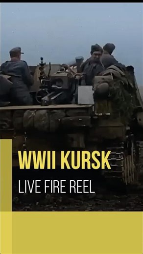 Battle of Kursk (1943) [Colorized]: Real Combat Footage