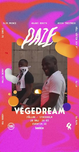 Vegedream Live Performance at Daze Club in Stockholm