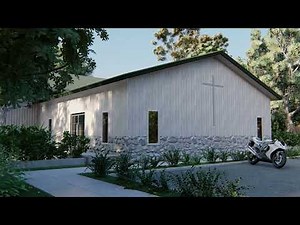 Metal Church Building