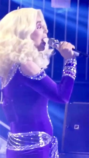 Cher Performing SOS - Iconic Live Concert Performance