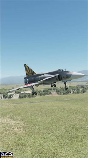 #Viggen #aviation #4k #dcsworld #shorts #pc #youtubeshorts #gaming #1k #pcgaming #Saab37 #military