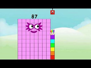 Numberblocks 81 to 100 Counting 81–100 for Kids Learn Big Numbers and Fun Addition Practice