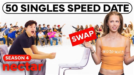 50 singles speed date in front of strangers | Jubilee
