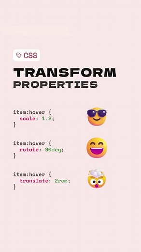 CSS Transform Properties: Scaling, Rotation, and Translation Explained
