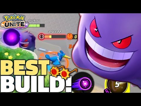 Pokémon Unite Gengar ONE-SHOT Build is THE BEST!😤 (Gengar Build Guide, Master Gameplay & Held Items)