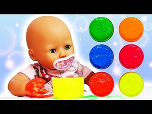 Baby doll videos for kids & kids' videos - Baby dolls toys and colors for kids