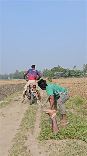 The rope felt like a rope and he pulled.