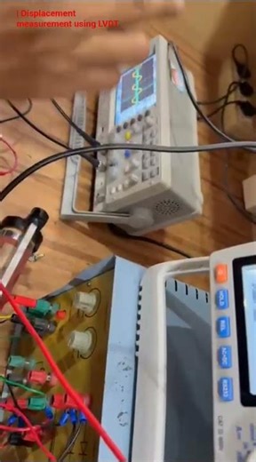 E-3 |Displacement measurement using LVDT | MI LAb