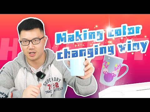 HTVRONT Color Changing Vinyl Tutorial