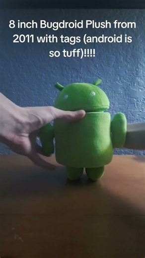 Bugdroid Plush!!! #bugdroid #android #galaxytab2 #galaxytab3 #galaxytab4 #customrom #lineageos