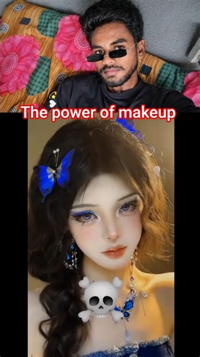 the power of makeup #trending #howtomakeup #shorts