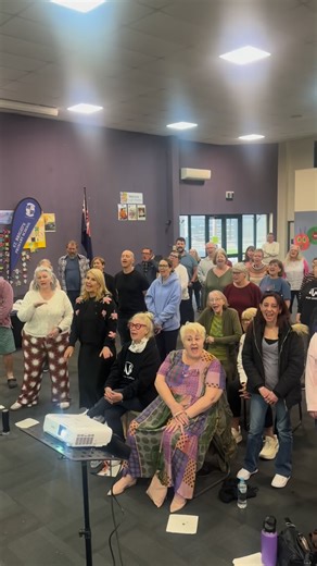 Sounding great tonight Mordi! After a massive weekend of performances and Pop choir at the Bar you still bought the good vibes and energy! #singing #fun #music #popchoiraustralia #love #community #melbourne #foreveryone | Pop Choir