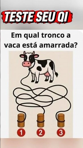 Teste sua inteligência com este desafio divertido# #quiz #qi # #qi99 #responda #testeseuqi