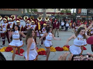 USC Song Girls – Pregame Rally 10/7/2023 Part5
