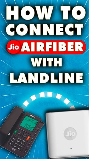 How to connect a Landline Phone with Jio Air Fiber ☎️ • • • • • • #ebr #electronics #jio #jioairfiber #jiofiber #internet #jiointernet #trending #technology #tech #techlover #reliance #reliancejio #delhi | EBR