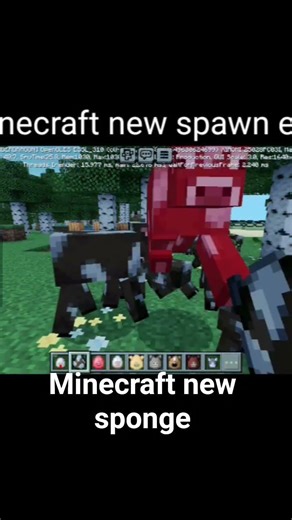 Minecraft new update mob eggs #minecraft #gaming #shorts