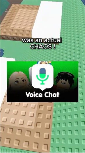ROBLOX VOICE CHAT IS CHAOTIC 😭