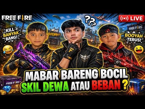 Mabar Free Fire Sama Bocil 🤣 Skill Dewa atau Lawak?!😂(7)