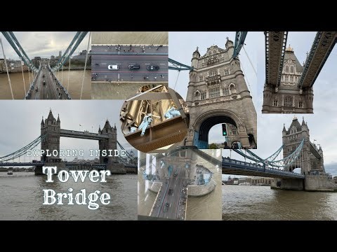 Exploring Tower Bridge Inside & Outside & look inside the Engine Rooms!
