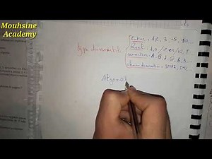 3-Cours Algorithme Darija ( Les Type Des Variables Avec Un Exemple )