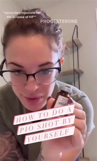 PIO injections tutorial. **all injectable’s are prescribed by a doctor for the purpose of IVF** #ivf #ivfgotthis #embryotransfer #ivfjourney #ivfsuccess #ivfwarrior #ivfstory #ivfpregnancy #ivftransfer #infertilityjourney #infertilityawareness #surrogacy #surro #surrogate #gestationalsurrogate #gestationalcarrier