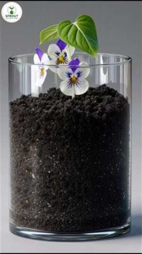 🌸 Pansy Flower Timelapse | From Bud to Bloom in Stunning Detail | #sprout #plants #shorts #garden