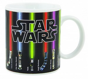 Star Wars Lightsaber Heat Change Mug - Reveal Lightsabers  | eBay UK