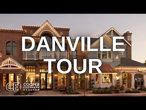 DANVILLE CA city tour | Drive through Danville CA