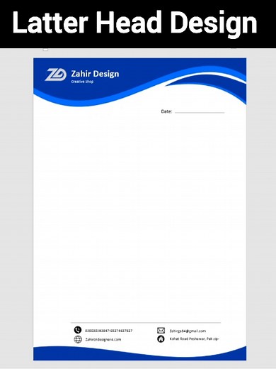 Creative Letterhead Design Ideas for Business Use