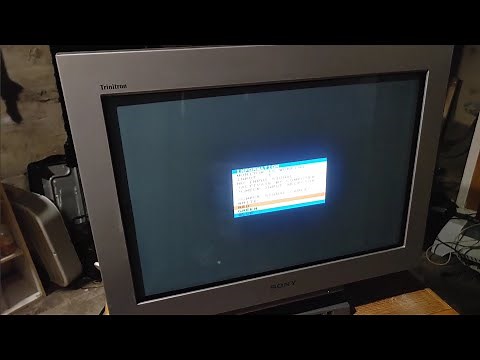 Sony GDM-FW900 Widescreen CRT Initial Setup, Testing, and Thoughts! Trinitron Monitor