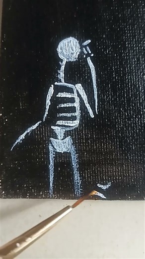 skeleton drawing tutorial #drawing #shorts