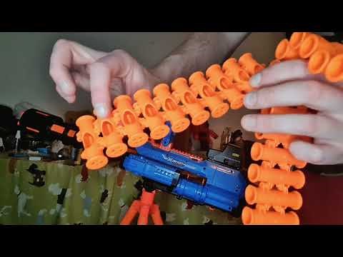 X Shot Insanity Motorized Rage Fire Close Look And Shooting Test