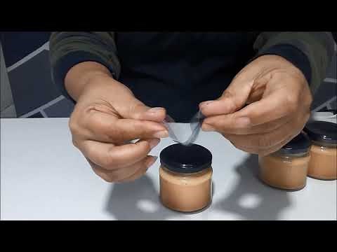 COMO FAZER APLICAÇÃO DE LACRE EM POTE DE VIDRO \\ COMO COLOCAR LACRE EM VIDROS DE DOCES E CONSERVAS .