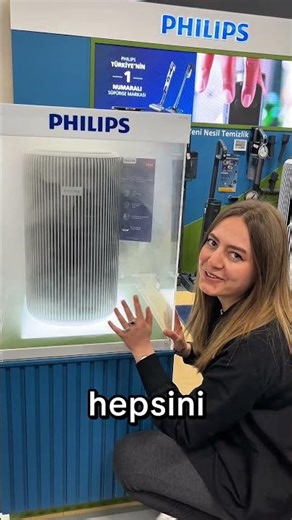 Philips Hava Temizleyici ve Nemlendirici 3400 Serisini Birlikte Deneyimleyelim!