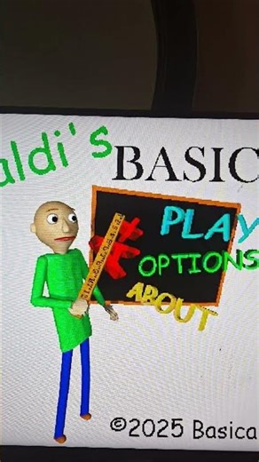 Baldi where's your bed