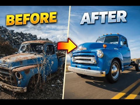 FROM SCRAPYARD TO SHOWSTOPPER | INSANE Truck Restoration (Before & After)