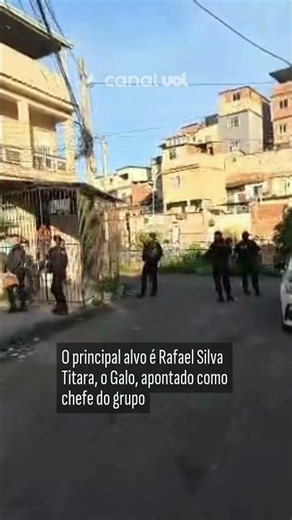 Polícia no RJ mira suspeitos de integrarem braço do CV