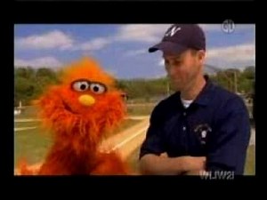 Sesame Street visits the Northport Little League