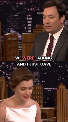 Emma Watson Recalls Awkward First Meeting with Jimmy Fallon on Live TV | Hilarious Talk Show Moment